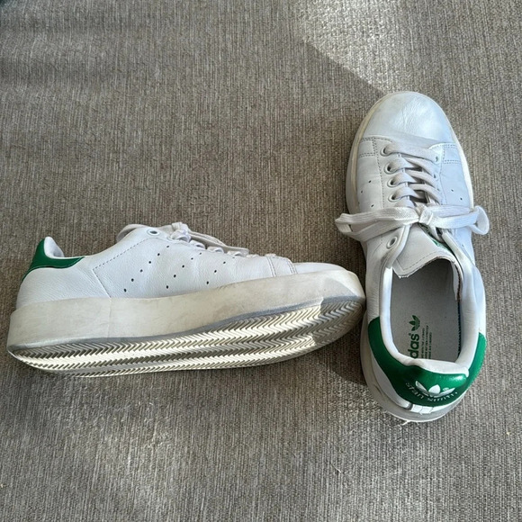 Adidas stan smith green and white size 8 - Picture 6 of 12